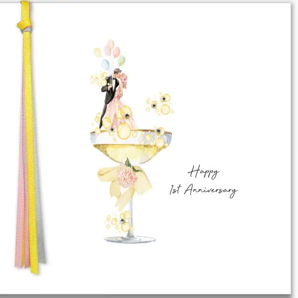 Five Dollar Shake Ribbons and Roses – Happy 1st Anniversary