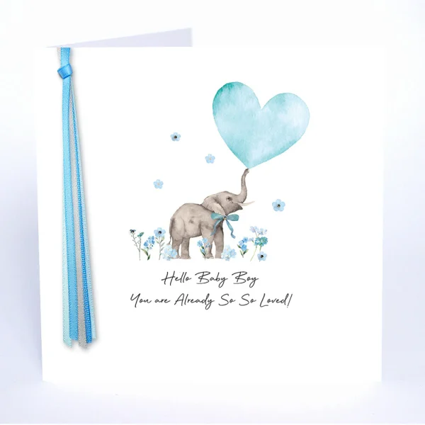 Five Dollar Shake Ribbons and Roses – Hello Baby Boy