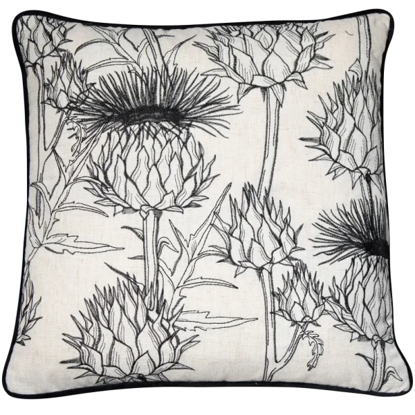 Malini Merida Cushion, Black