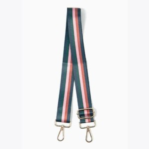 Sarta, Green / Neutral Multi Stripe Bag Strap
