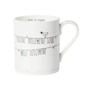 Belly Button Bubble 'Tea Time Is Me Time' China Mug