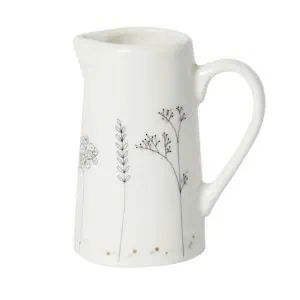Belly Button Bubble ‘Wildflowers’ Small New Bone China Jug
