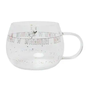 Belly Button Bubble 'Have A Lovely Day' Glass Mug - Image 2