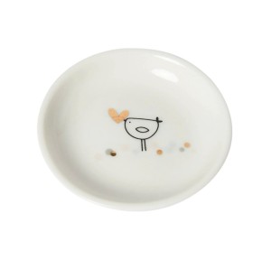 Belly Button Bubble ‘Bird and Heart' Mini Trinket Dish - Image 2