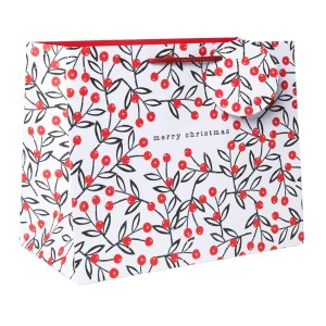 Belly Button – Woodcut Berries Tote Gift Bag