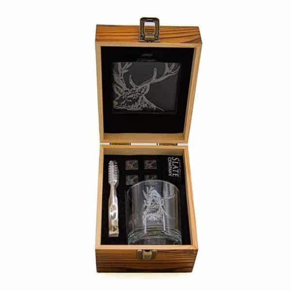 The Just Slate Company,  Drinks Set - Stag