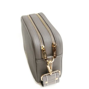 Alice Wheeler Soho Cross Body Bag, Slate - Image 2