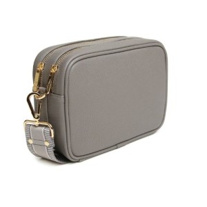 Alice Wheeler Soho Cross Body Bag, Slate - Image 3