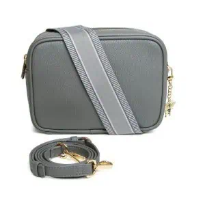Alice Wheeler Soho Cross Body Bag, Slate