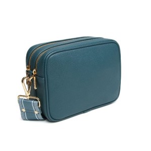 Alice Wheeler Soho Cross Body Bag, Teal - Image 4
