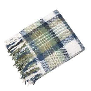 Voyage Maison, Haze Velvet Quilted Throw - Sage