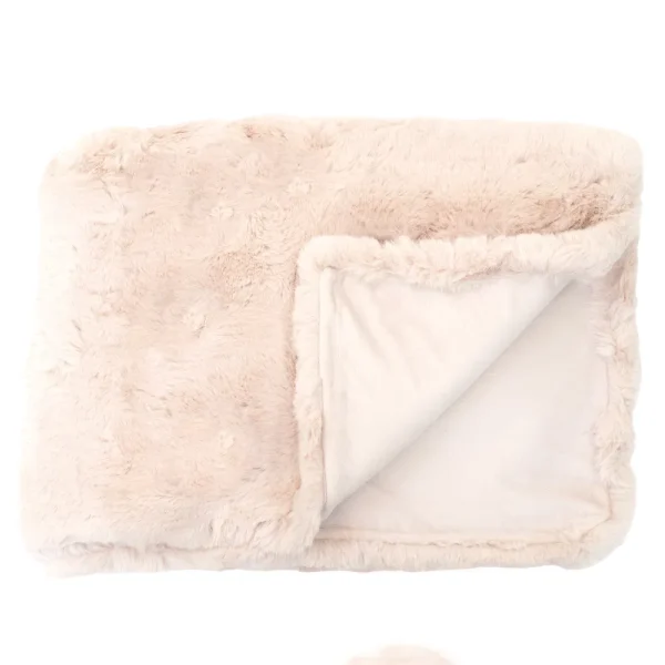 Malini Rapture Light Beige Throw