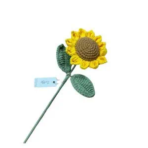 Zelly Crochet Sunflower Stem - Image 2