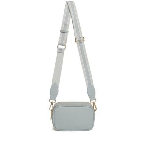 Alice Wheeler Pimlico Cross Body Bag, Duck Egg - Image 4