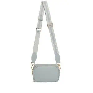Alice Wheeler Pimlico Cross Body Bag, Duck Egg - Image 4