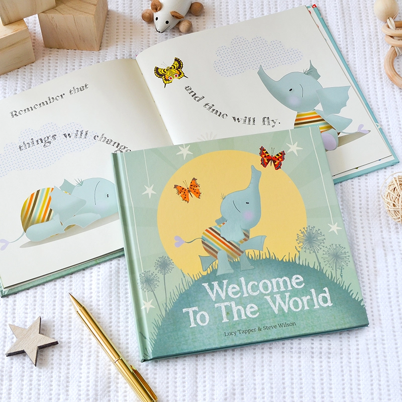 Welcome To the World | Newborn Gift Book | Baby Arrival Book - Jaro Design Studio - 4 Welcome To the World | Newborn Gift Book | Baby Arrival Book - Image 4