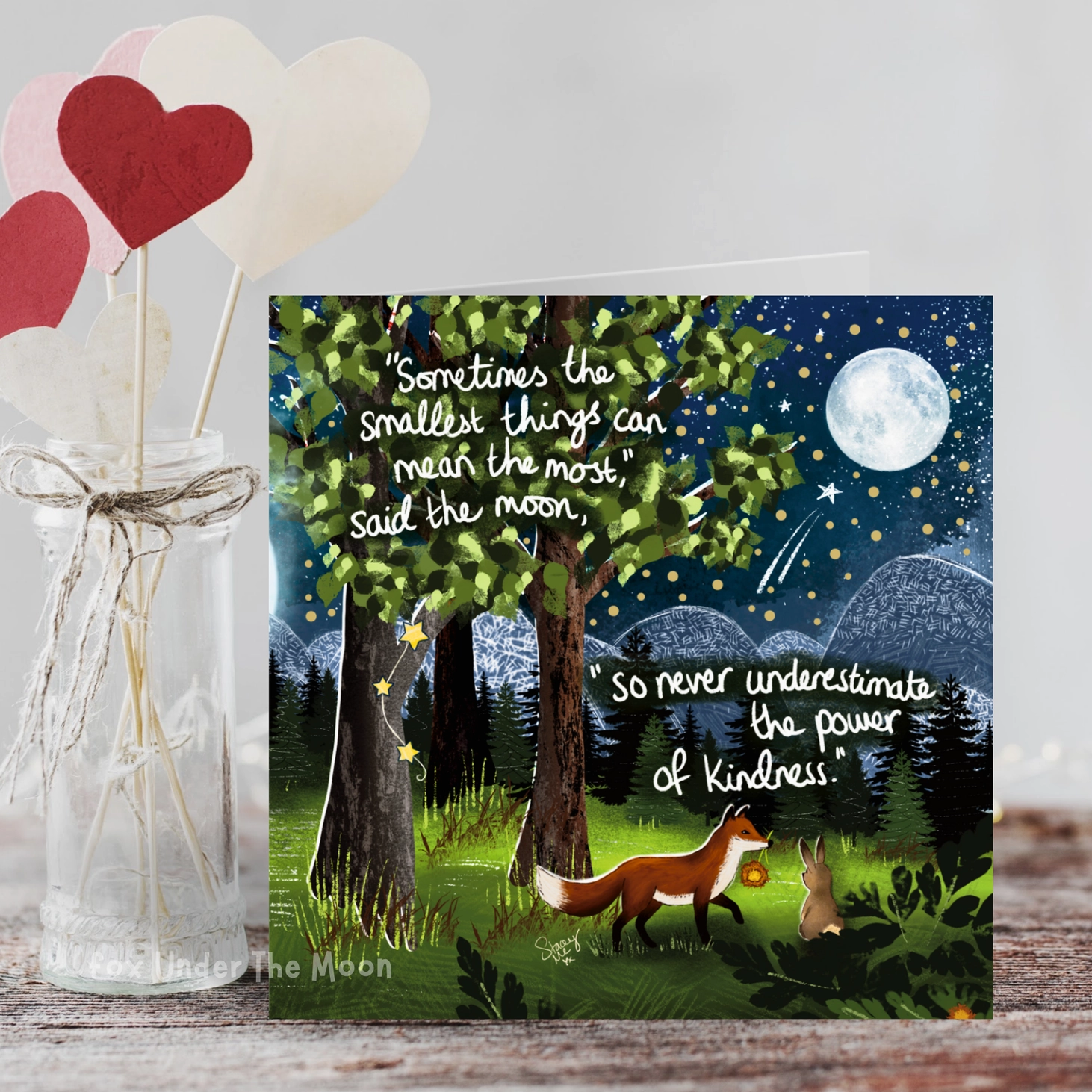 Fox Under The Moon - 'The Smallest Things' - Jaro Design Studio - 1 Fox Under The Moon - 'The Smallest Things'