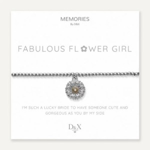 Memories Flower Girl Bracelet - Fabulous Flower Girl!