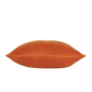 Furn Solo Velvet Cushion, Orange - Image 3