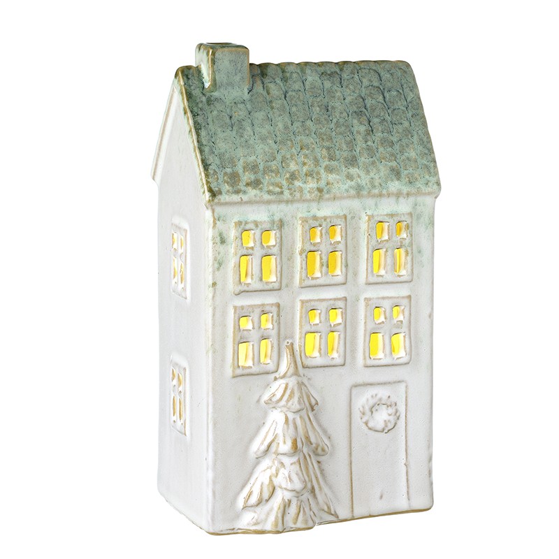 Small Pre-lit White House