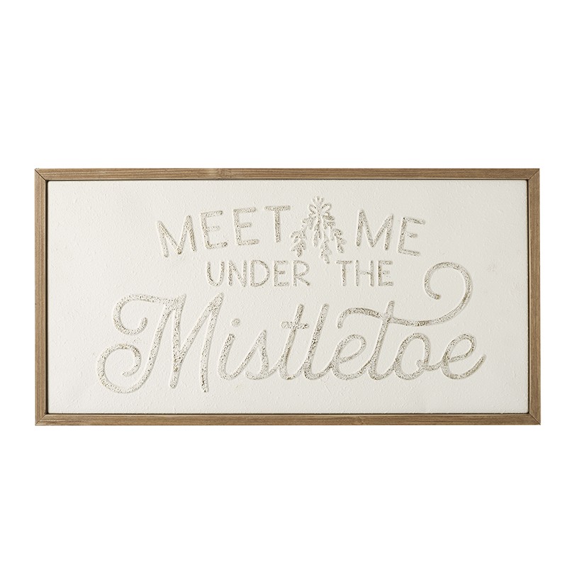 Meet Me Under The Mistletoe Sign