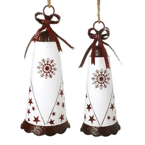 Large Metal Bell Set of 2 With Music Sensor