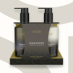 Scottish Fine Soaps Oakmoss Hand Care Set - Image 2