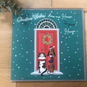 Pink Pig - Christmas 'Our House To Yours' - JX22