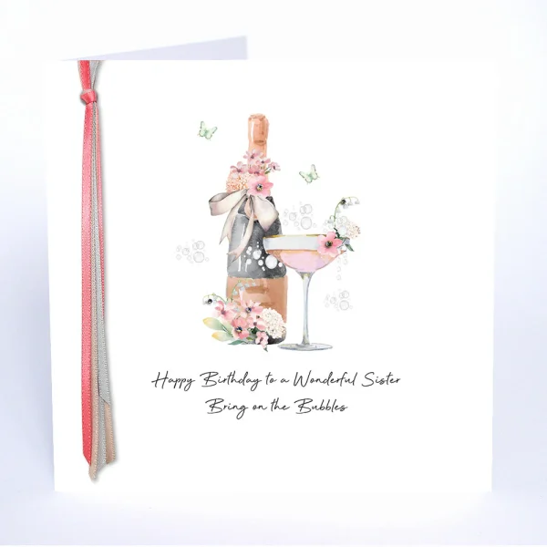 Five Dollar Shake Ribbons and Roses - Birthday Wonderful Sister