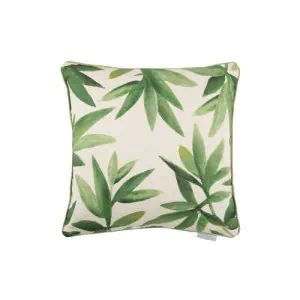 Voyage Silverwood Printed Feather Cushion - Apple - Image 2