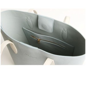 Alice Wheeler Duck Egg Tote Bag - Image 4