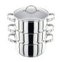 Judge Essentials 3 Tier Steamer, 20cm  - vj