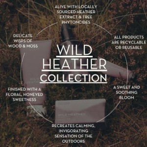 Scottish Fine Soaps Wild Heather Cleansing Bar - Image 2