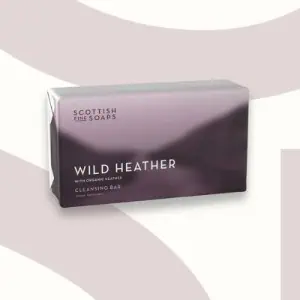 Scottish Fine Soaps Wild Heather Cleansing Bar - Image 3