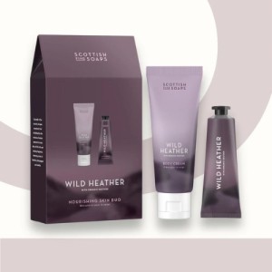 Scottish Fine Soaps Wild Heather Nourishing Skin Duo